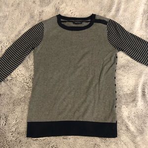 Nautica blue and grey sweater